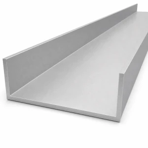 Calha de alumínio 120×40×4 mm – perfil C/U EN AW-6060 comprimento 2000 mm