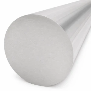 Barra de alumínio redonda maciça Ø115 mm – duralumínio 2017A T4, L=2000 mm