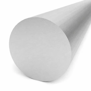 Barra de alumínio redonda maciça Ø130 mm – duralumínio 2017A T4, L=2000 mm