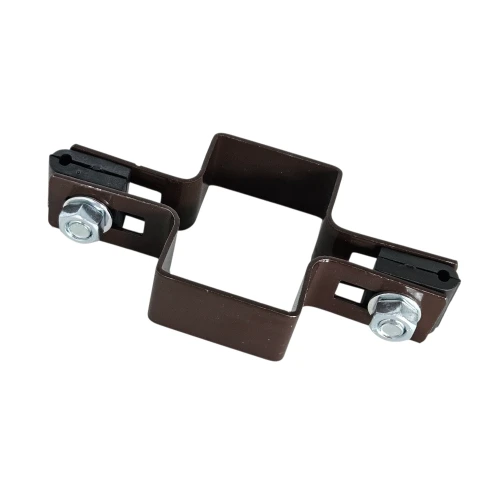 Abraçadeira intermédia para painéis de vedação 60x40 bronze GPV-700-05 (2)
