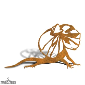 Zawieszalnia – decoração de jardim Agama XL em aço corten 75×45 cm