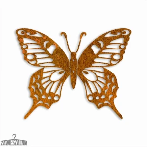 Zawieszalnia – decoração de parede 3D Borboleta Rusałka M 30 cm aço corten