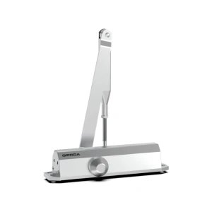 Gerda GD 1000 – mola de porta hidráulica prateada EN 2/3/4