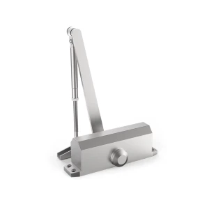 Gerda GD500 – mola de porta hidráulica prateada EN 3