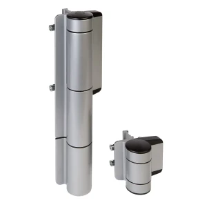 Locinox Mammoth-180 – dobradiça hidráulica de fecho automático para portões 180° prateada