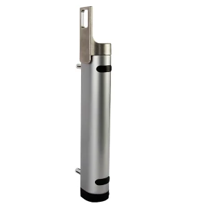Locinox Rhino – fecho automático hidráulico para portões 180° com regulação de fecho, prateado