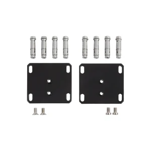 Kit de montagem mural Locinox para dobradiça de fecho automático Interio – aço galvanizado a quente