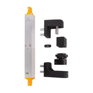 Locinox – fecho automático hidráulico para portões, para dobradiças Interio 180° prateado
