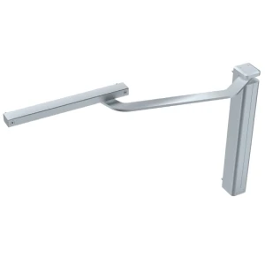 Fecho automático ASSA ABLOY para portões com calha deslizante CAM-MOTION – direito, prateado