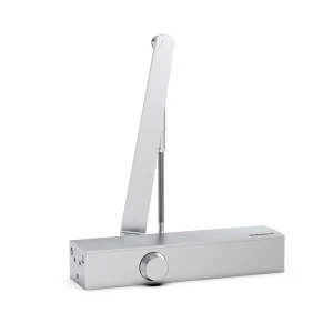 GEZE GD 1500 – fecho automático de porta de superfície prateado