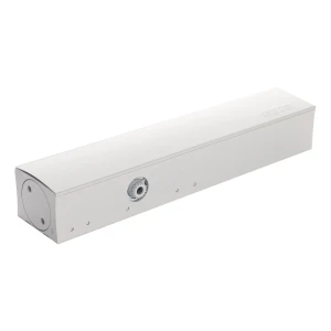 GEZE TS 4000 – mola de fecho de porta sem braço branco RAL 9016 (até 200 kg)