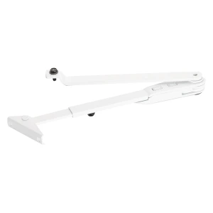 Braço tesoura GEZE para mola de fecho TS 1500/1000 com bloqueio – branco