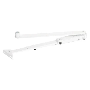 Braço GEZE para mola de fecho de porta TS 4000/2000 com bloqueio mecânico – branco
