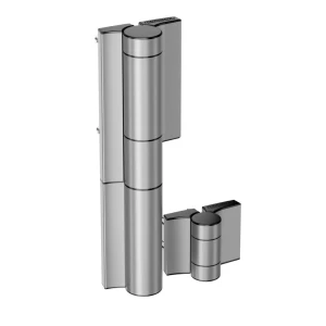 Locinox MAMMOTH180-2 – fecho automático hidráulico com dobradiça para portões 180° prateado