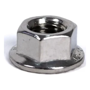 Porca de flange DIN 6923 M8 – aço inoxidável A2 para montagem PV