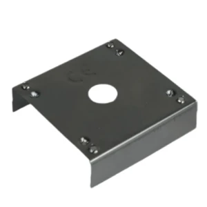 Anilha de ligação equipotencial PV – placa de contacto em aço inoxidável 40×40 mm