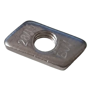 Inserto roscado M8 Tipo 28/15 – aço inoxidável A2 para perfis de montagem PV