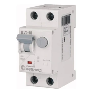 Eaton HNB-B16/1N/003 – disjuntor diferencial com proteção contra sobrecorrente B16A 30mA AC