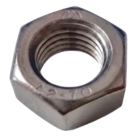 Porca sextavada M10 DIN 934 – aço inoxidável A2-70