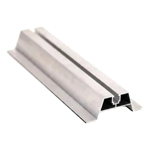 Ponte trapezoidal em alumínio H-40 com EPDM 400 mm para telhados em chapa trapezoidal