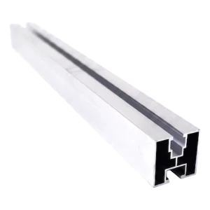 Perfil de alumínio de montagem PV 40×40 mm – calha de 665 cm para parafusos M10