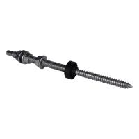 Parafuso de duplo rosca M10×200 A2 para adaptadores e triângulos FV com vedante EPDM