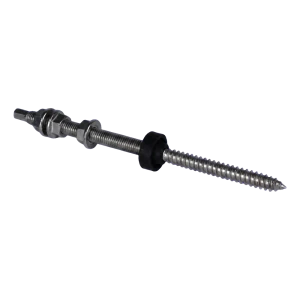 Parafuso de duplo rosca M10×200 A2 para adaptadores e triângulos FV com vedante EPDM