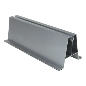 Ponte trapezoidal de alumínio H-100 com EPDM 330 mm para chapa trapezoidal