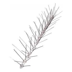 Pontas anti-pássaros 50 cm – barra dissuasora com 120 pontas/m, aço inoxidável