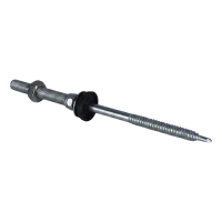 EJOT JT3-SB-3x155 – parafuso de dupla rosca em aço inoxidável M10x50 para subestruturas fotovoltaicas