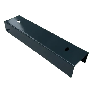 Perfil em U para soco de vedação 250×55 mm – aço galvanizado, antracite
