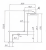 Grampo lateral H30 preto anodizado – grampo terminal PV L50 PV-03-02 (3)
