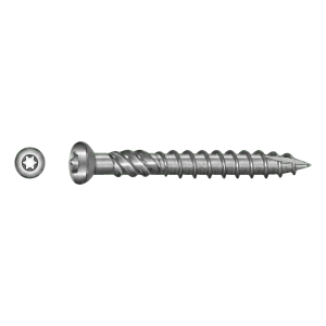 TOBSTEEL Parafuso para deck Quadra-Speed ART. 9001 A2 – 5,0 x 50 mm TX25