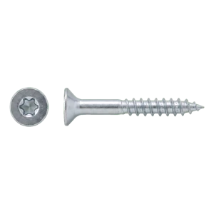 TOBSTEEL parafuso para estruturas de madeira A2 TX25 6,0×60 mm, rosca parcial – caixa de 100 unid.