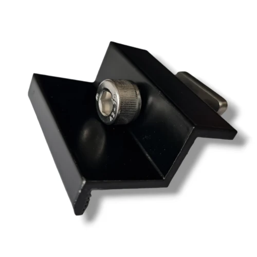 Grampo Final 35mm com Parafuso e Inserto - Pintada de Preto PV-03-25