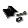 Grampo Final 35mm com Parafuso e Inserto - Pintada de Preto PV-03-25 (1)