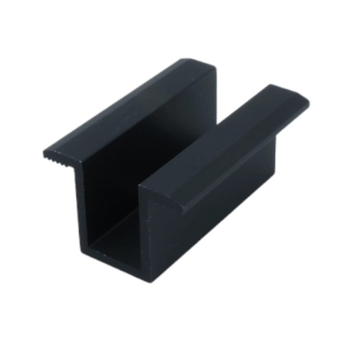 Grampo Central H25 L50 com pino de ligação à terra Anodizado PV-04-10