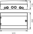 Painel de distribuição hermético RH-18 GPV-401-01 (2)