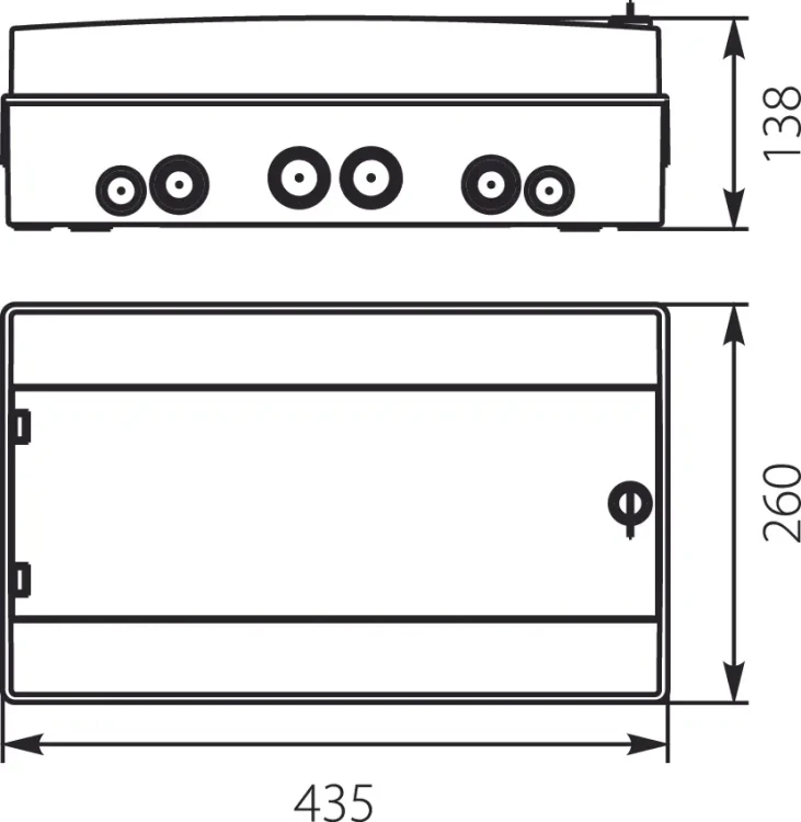 Painel de distribuição hermético RH-18 GPV-401-01 (2)