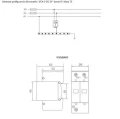 Para-raios PV DC Tipo 2 (C) 1000V 2P 20kA 4.0kV GPV-401-13 (7)