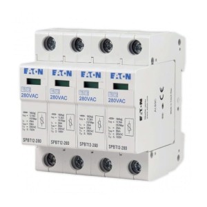 Limitador de Sobretensão SPBT12 Tipo 1+2 (Classe B+C) 4P 12,5kA 280V IP20
