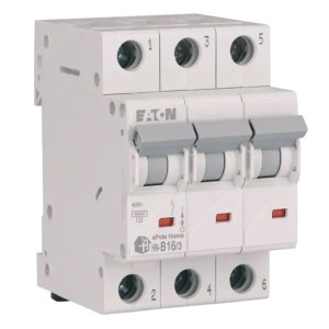 Disjuntor Magnetotérmico B 16A 3P 6kA