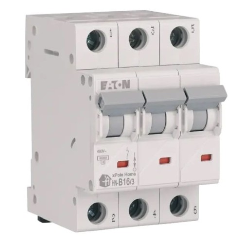 Disjuntor de sobreintensidade B 16A 3P 6kA HN-B16/3 xPole Home GPV-401-15