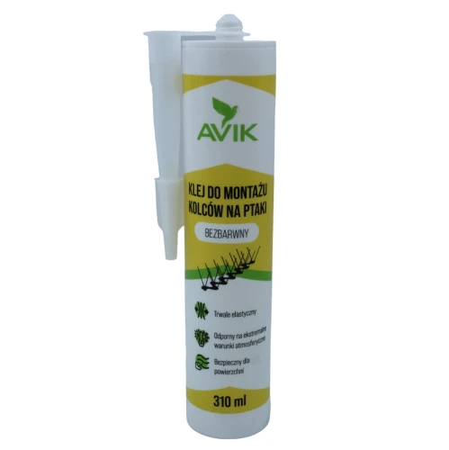 Cola de montagem para espigões transparente 310 ml PV-400-12