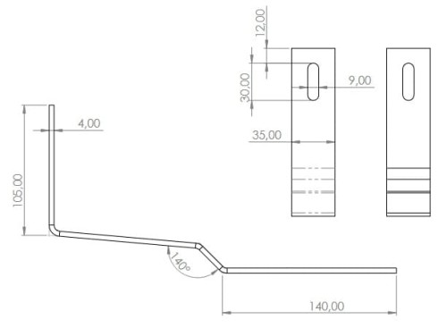 Gancho e argola - SPEC - Aço inoxidável H17 PV-08-37 (2)