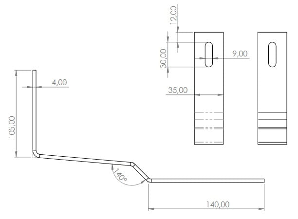 Gancho e argola - SPEC - Aço inoxidável H17 PV-08-37 (2)