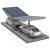 Carport fotovoltaico para 2 veículos T Eco 11,4m x 3,3m Estacionamento Solar GPV-101-09