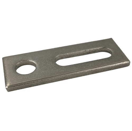 Adaptador de montagem M12 80x30x5 grau 1.4301 PV-07-07
