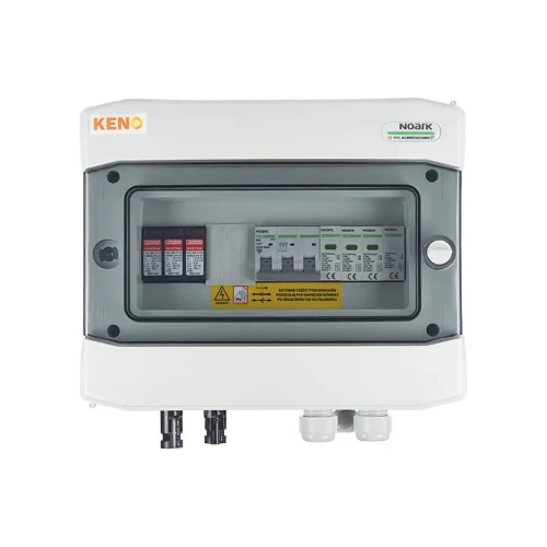 Caixa de ligação DC+AC para supressão de picos de tensão 1000V tipo 1+2 / ogr. AC tipo 1+2, 10A, 3-F, SH-78 Caixa de ligação DCAC GPV-409-01