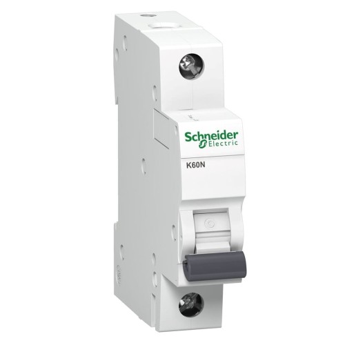 Disjuntor de sobreintensidade B 16A 1P 6kA K60N-B16-1 Acti9 A9K01116 SCHNEIDER ELECTRIC GPV-401-28